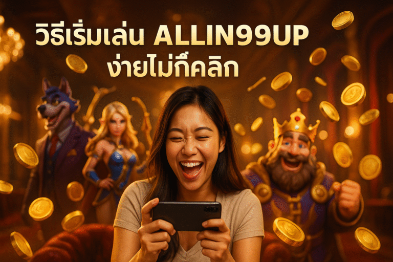 วิธีเริ่มเล่น ALLIN99UP ง่ายไม่กี่คลิก