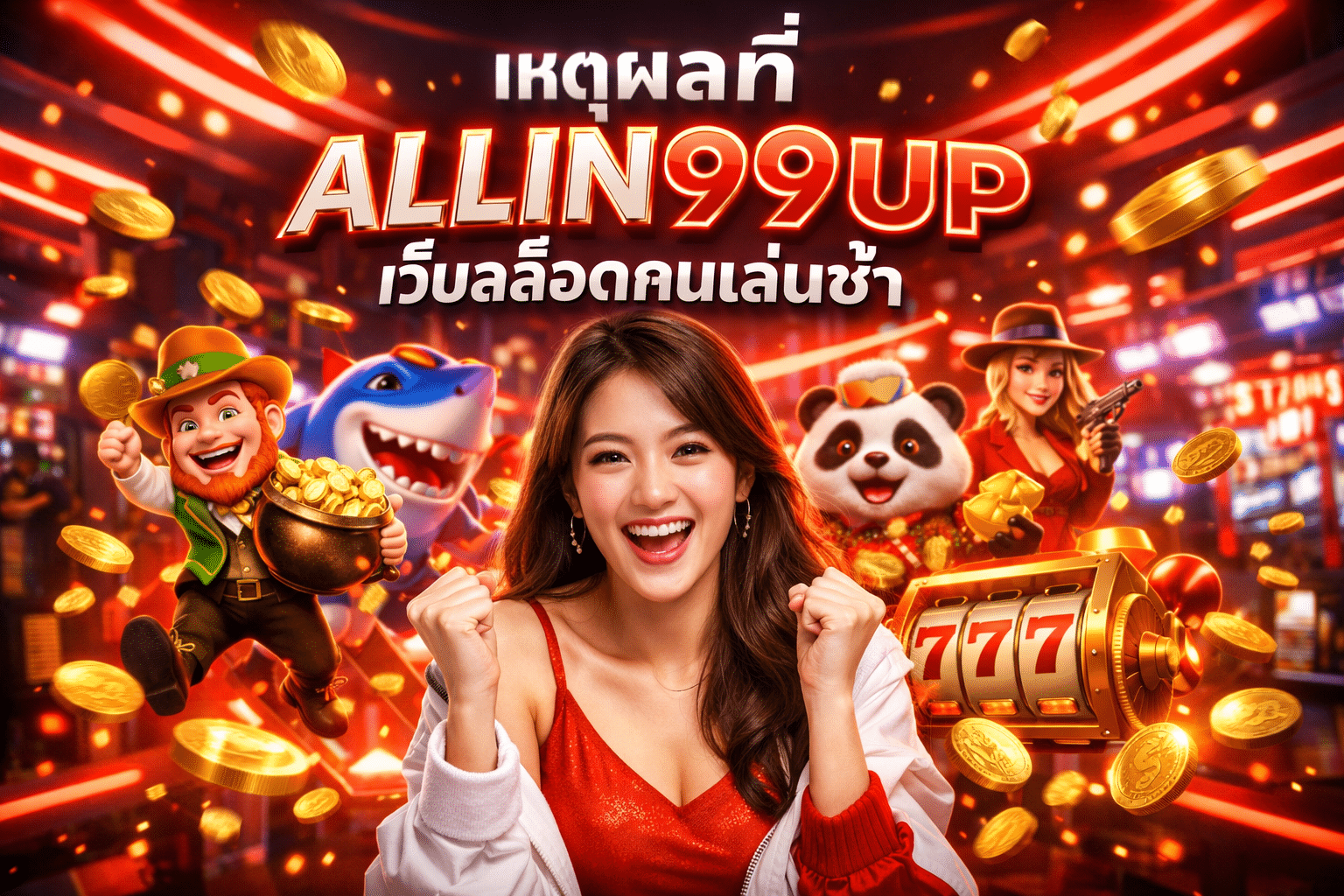 เหตุผลที่ ALLIN99UP เว็บสล็อตคนเล่นซ้ำ