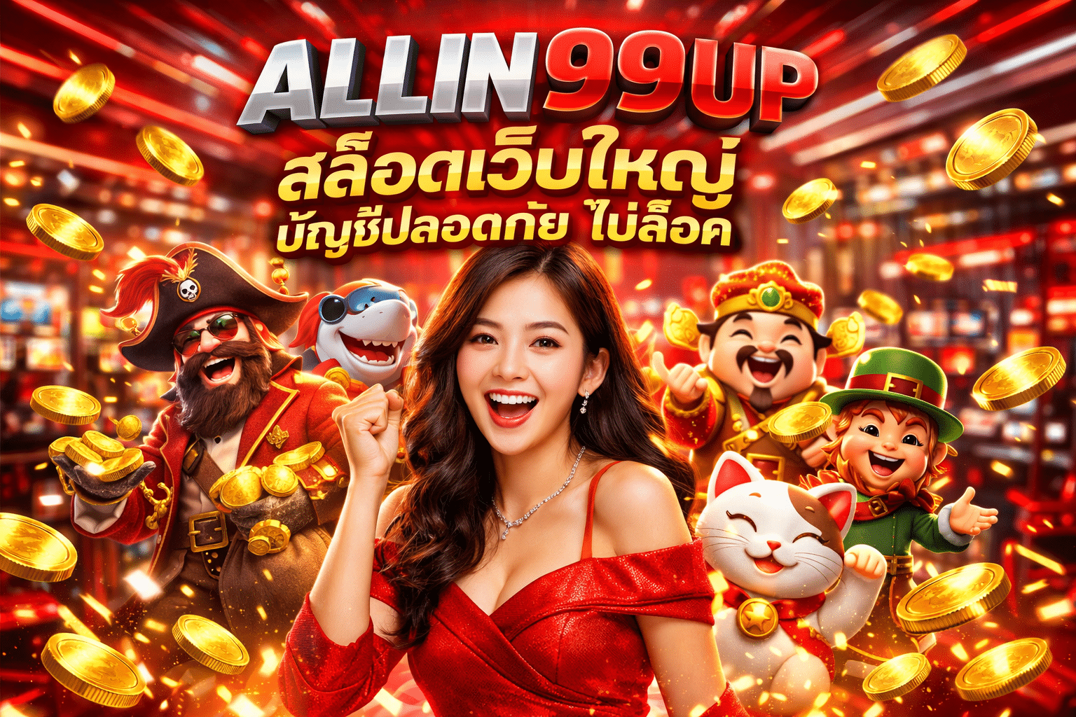 ALLIN99UP สล็อตเว็บใหญ่ บัญชีปลอดภัย ไม่ล็อค